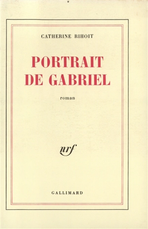 Portrait de Gabriel - Catherine Rihoit