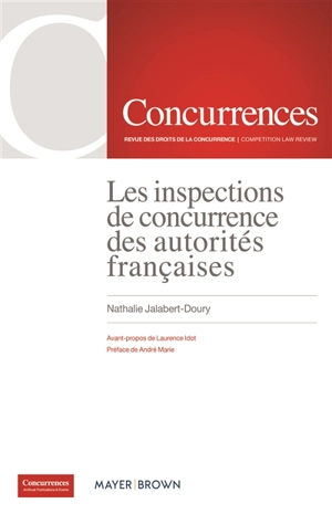 Les inspections de concurrence des autorités françaises - Nathalie Jalabert-Doury