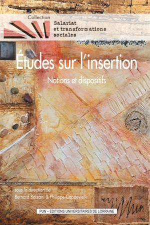 Etudes sur l'insertion : notions et dispositifs