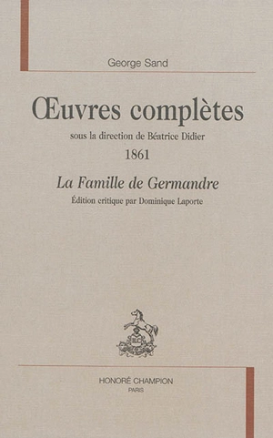 Oeuvres complètes. 1861 - George Sand