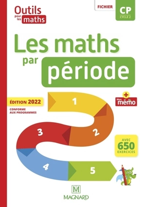 Outils pour les maths CP, cycle 2 : les maths par période : fichier