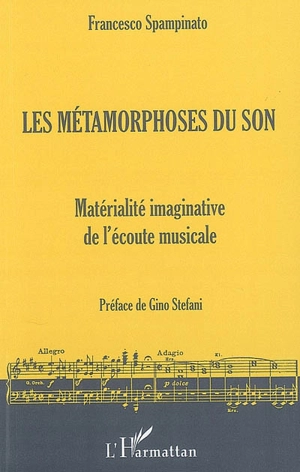 Les métamorphoses du son : matérialité imaginative de l'écoute musicale - Francesco Spampinato