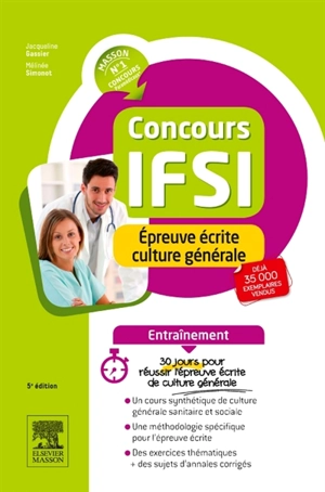 Concours IFSI : épreuve écrite culture générale - Jacqueline Gassier