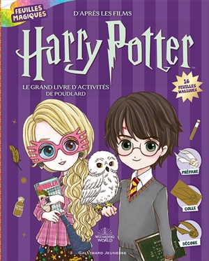 Le grand livre d'activités de Poudlard : d'après les films Harry Potter : feuilles magiques - Jasper Meadowsweet