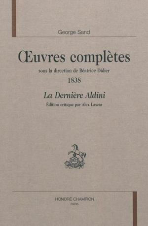 Oeuvres complètes. 1838 - George Sand