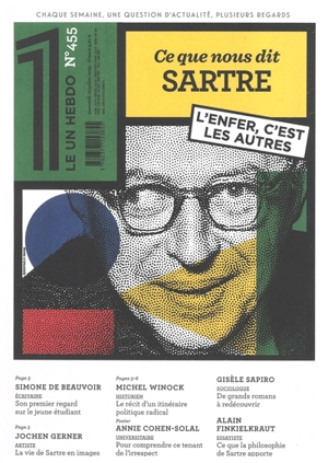 Le un hebdo : chaque semaine, une question d'actualité, plusieurs regards, n° 455. Ce que nous dit Sartre : l'enfer, c'est les autres