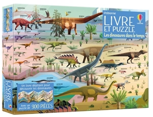 Les dinosaures dans le temps : Coffret Livre et puzzle - Rachel Firth