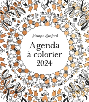 Agenda à colorier 2024 - Johanna Basford