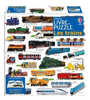 Les trains : Coffret livre et puzzle - Smith, Sam