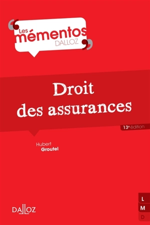 Droit des assurances - Hubert Groutel