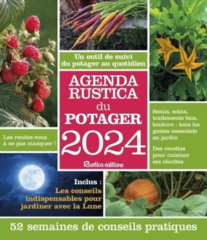 Agenda Rustica du potager 2024 - Robert Elger