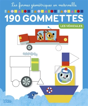 Les véhicules : 190 gommettes