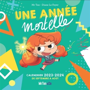 Calendrier mural Mortelle Adèle (septembre 2023 : août 2024) - Mr Tan