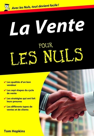 La vente pour les nuls - Tom Hopkins