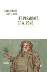 Les paradoxes de M. Pond - G.K. Chesterton