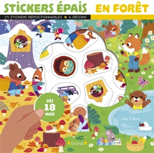 Stickers épais : En Forêt