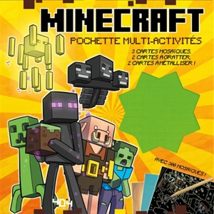 Minecraft : pochette multi-activités - Arianna Sabella