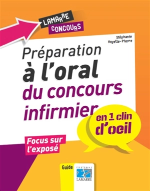 Préparation à l'oral du concours infirmier en 1 clin d'oeil : focus sur l'exposé - Stéphanie Hoyelle-Pierre