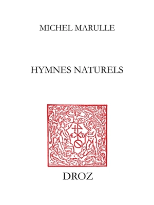 Hymnes naturels - Michele Marullo