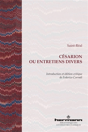 Césarion ou Entretiens divers - César de Saint-Réal
