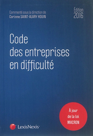 Code des entreprises en difficulté