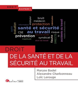 Droit de la santé et de la sécurité au travail - Maryse Badel