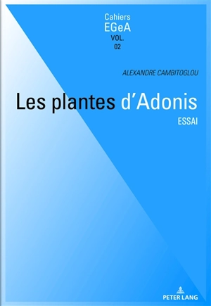 Les plantes d'Adonis - Alexander Cambitoglou