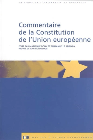 Commentaire de la Constitution de l'Union européenne