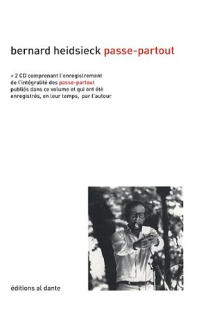 Passe-partout - Bernard Heidsieck