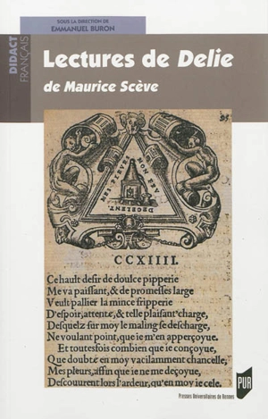 Lectures de Délie de Maurice Scève