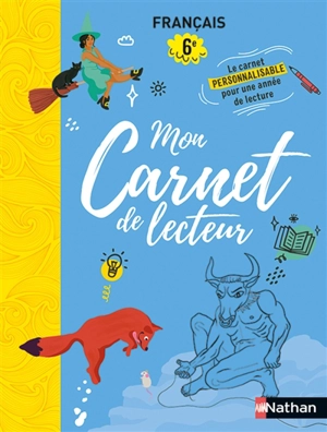 Mon carnet de lecteur : français 6e - Adrien David