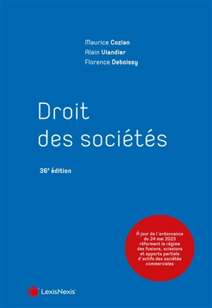 Droit des sociétés - Maurice Cozian