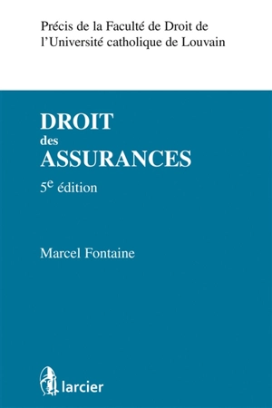 Droit des assurances - Marcel Fontaine