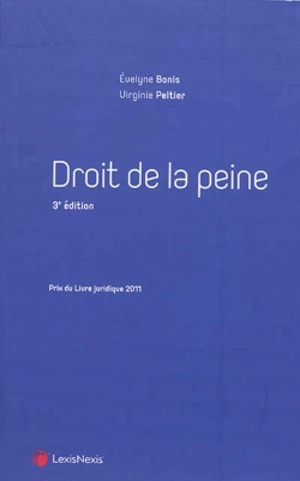 Droit de la peine - Evelyne Bonis-Garçon