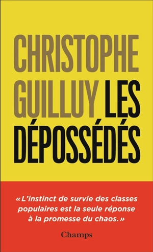 Les dépossédés : l'instinct de survie des classes populaires - Christophe Guilluy
