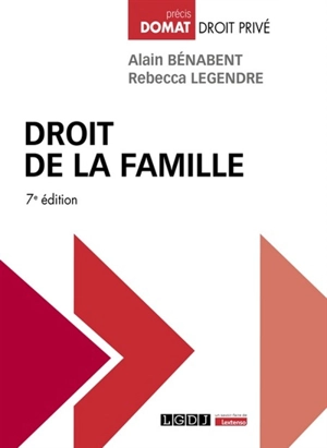 Droit de la famille - Alain Bénabent