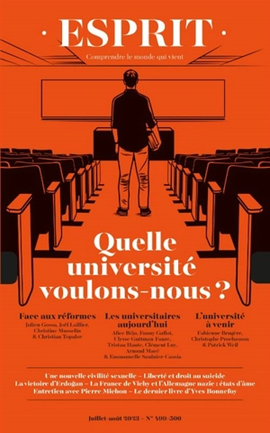 Esprit, n° 499-500. Quelle université voulons-nous ?