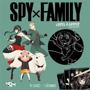 Spy x Family : cartes à gratter - Crunchyroll