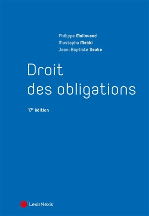 Droit des obligations - Philippe Malinvaud