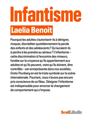 Infantisme - Laelia Benoit