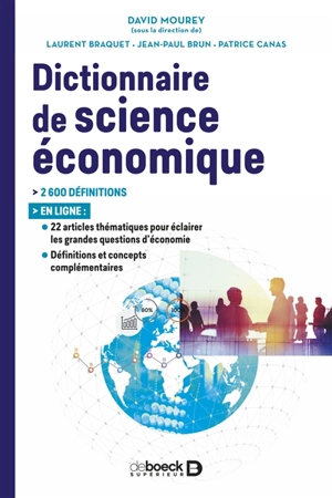 Dictionnaire de science économique - Laurent Braquet