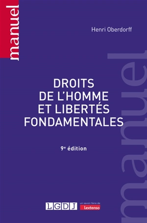 Droits de l'homme et libertés fondamentales - Henri Oberdorff