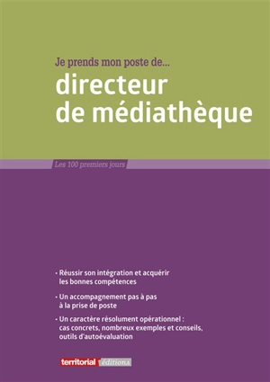 Je prends mon poste de directeur de médiathèque - Fabrice Anguenot