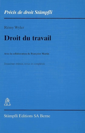 Droit du travail - Rémy Wyler