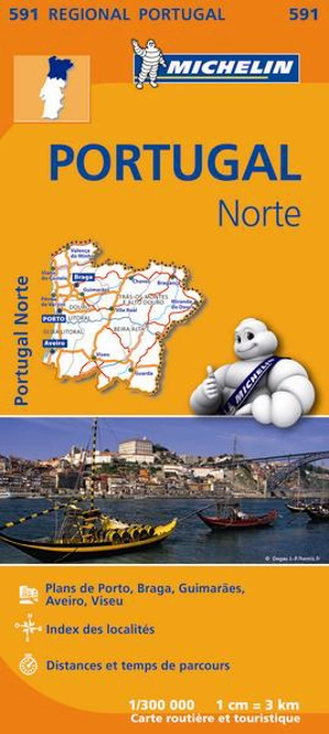 CARTE REGIONALE EUROPE - CARTE REGIONALE PORTUGAL NORD - Collectif