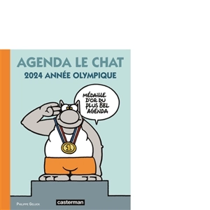 Agenda Le Chat 2024 : année olympique - Philippe Geluck