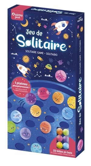 Jeu de solitaire. Solitaire game. Solitario - Marion Blanc