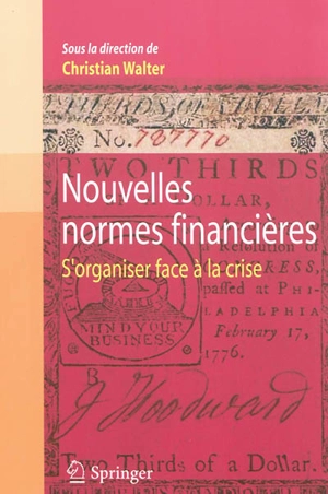 Nouvelles normes financières : s'organiser face à la crise