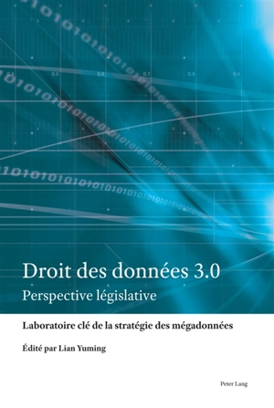 Droit des données 3.0 : perspective législative - Laboratoire clé de la stratégie en big data (Guiyang, Chine)