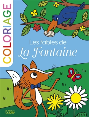 Les Fables de La Fontaine : coloriage - Mélanie Grandgirard